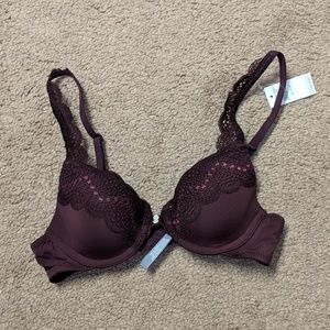 Aerie Burgundy Bra NWT